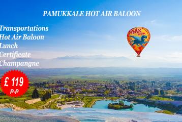 PAMUKKALE HOT AIR BALOON TOUR